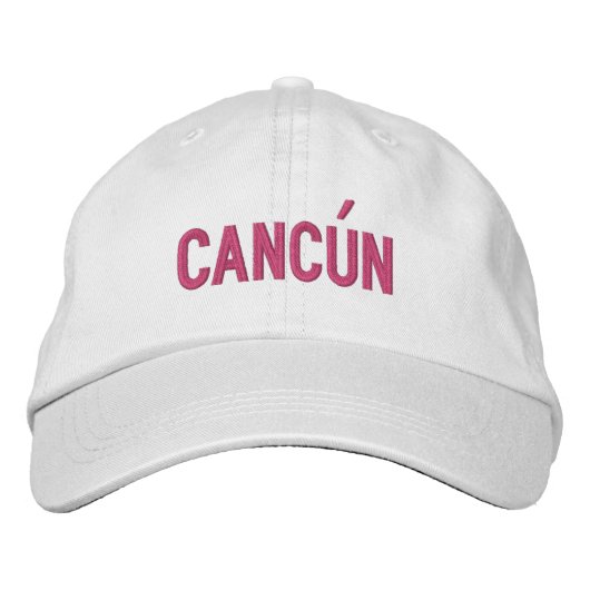CASQUETTE BRODÉE CANCUN (Devant)