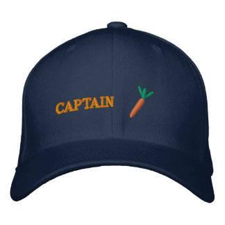 Casquette Brodée Capitaine Carrot