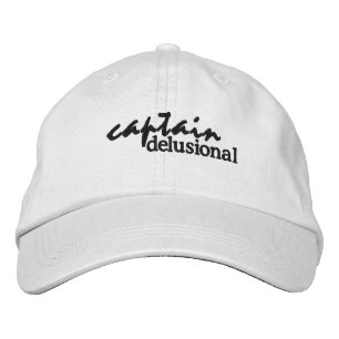 Casquette Brodée Capitaine Delusional