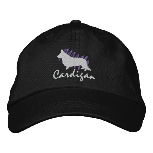Casquette Brodée Cardigan écrit (Devant)