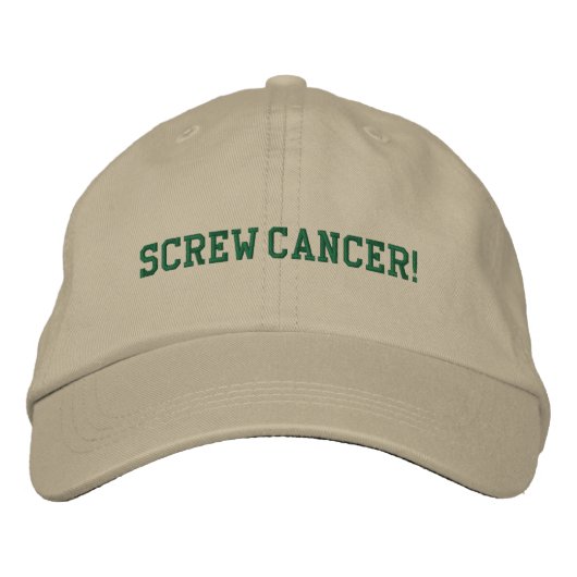Casquette Brodée Carton vert émeraude (Devant)