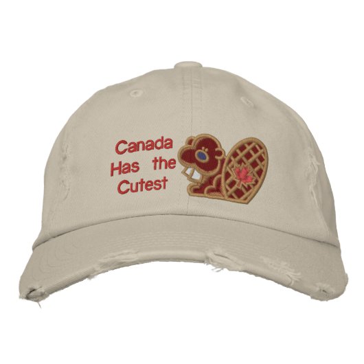 Casquette Brodée Castor Cutt (Devant)