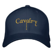 Casquette Brodée Cavalerie (Devant)