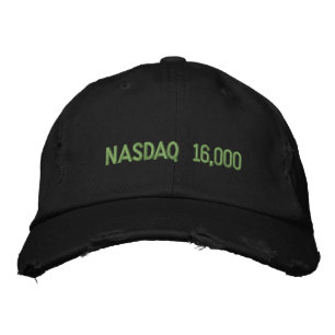 Casquette Brodée Célébration du marché Stock NASDAQ 16000