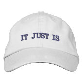 Casquette Brodée "C'Est Juste" (Devant)