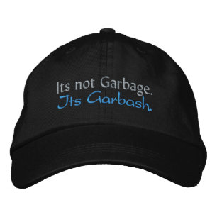 Casquette Brodée C'est pas des ordures. C'est du Garbash.