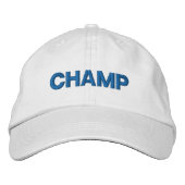 CASQUETTE BRODÉE CHAMP (Devant)