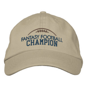 Casquette Brodée Champion de football d'Imaginaire avec football mo