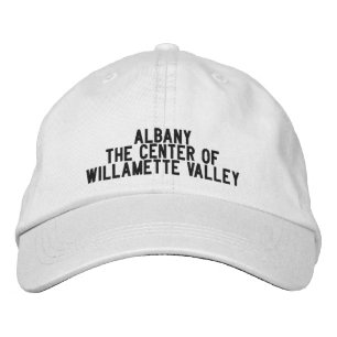 Casquette Brodée Chapeau Albany Oregon
