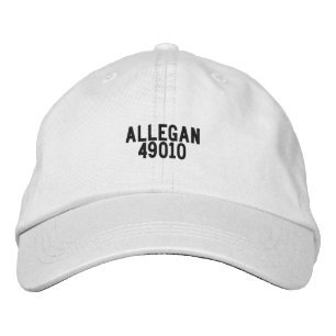 Casquette Brodée Chapeau ALLEGAN Michigan