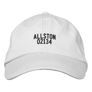Casquette Brodée Chapeau Allston Massachusetts