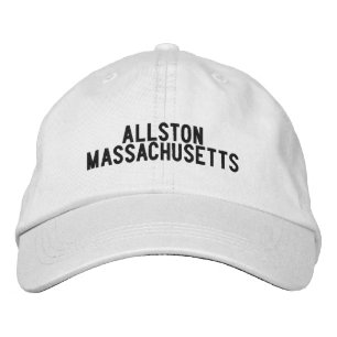 Casquette Brodée Chapeau Allston Massachusetts