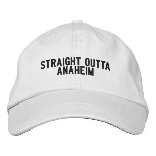 Casquette Brodée Chapeau ANAHEIM Californie