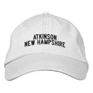 Casquette Brodée Chapeau Atkinson New Hampshire