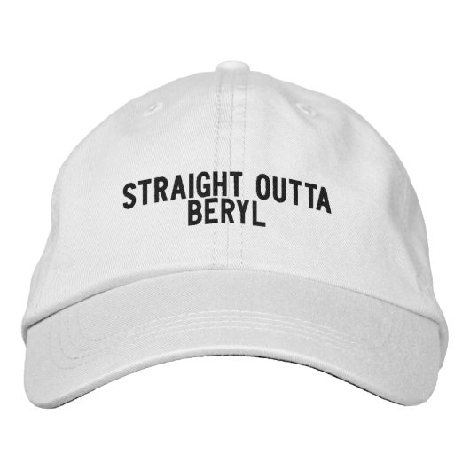 Casquette Brodée Chapeau BERYL Utah (Devant)