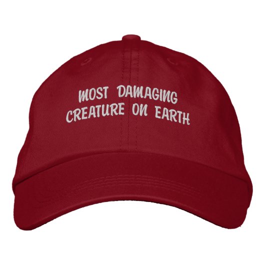 Casquette Brodée Chapeau Brodé (Devant)