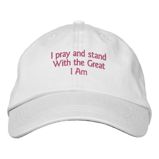 Casquette Brodée Chapeau Brodé (Devant)