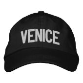 Casquette Brodée Chapeau Brodé de Venise (Devant)