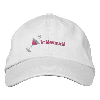 Casquette Brodée Chapeau brodé personnalisé Pink Martini