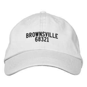 Casquette Brodée Chapeau Brownsville Nebraska
