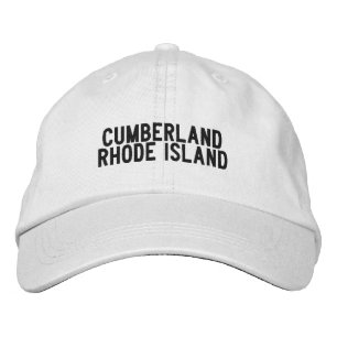Casquette Brodée Chapeau Cumberland Rhode Island