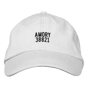 Casquette Brodée Chapeau d'Amory Mississippi
