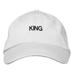 Casquette Brodée Chapeau de baseball blanc élégant brodé