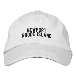 Casquette Brodée Chapeau de Newport Rhode Island