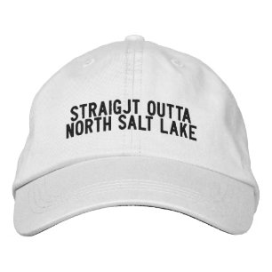 Casquette Brodée Chapeau de North Salt Lake Utah