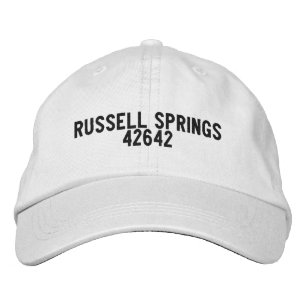 Casquette Brodée Chapeau de Russell Springs Kentucky