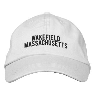 Casquette Brodée Chapeau de Wakefield Massachusetts
