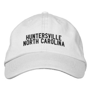 Casquette Brodée Chapeau Huntersville Caroline du Nord