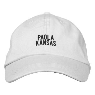 Casquette Brodée Chapeau Paola Kansas