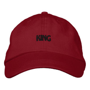 Casquette Brodée Chapeau Roi Beau Époustouflant Élégant Confortable