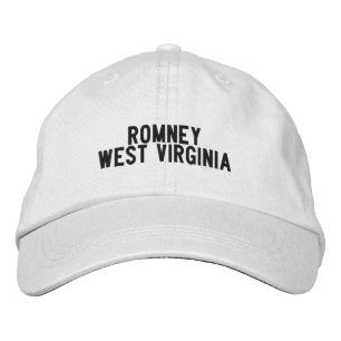 Casquette Brodée Chapeau Romney Virginie Occidentale
