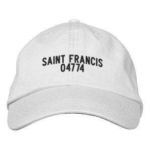 Casquette Brodée Chapeau Saint Francis Maine
