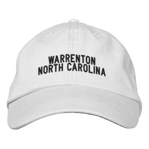 Casquette Brodée Chapeau Warrenton Caroline du Nord
