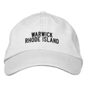 Casquette Brodée Chapeau Warwick Rhode Island