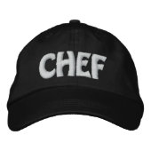 CASQUETTE BRODÉE CHEF (Devant)