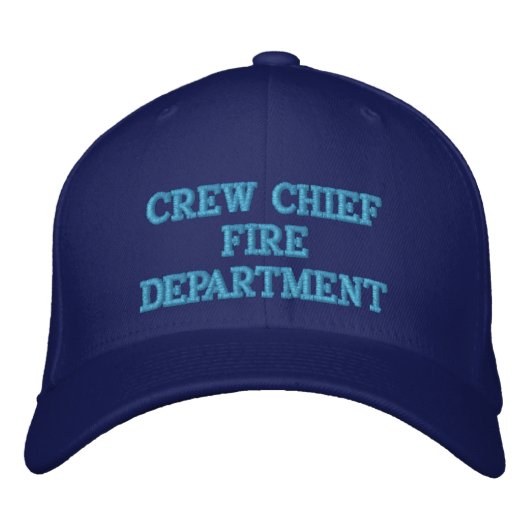 CASQUETTE BRODÉE CHEF D'ÉQUIPAGE (Devant)