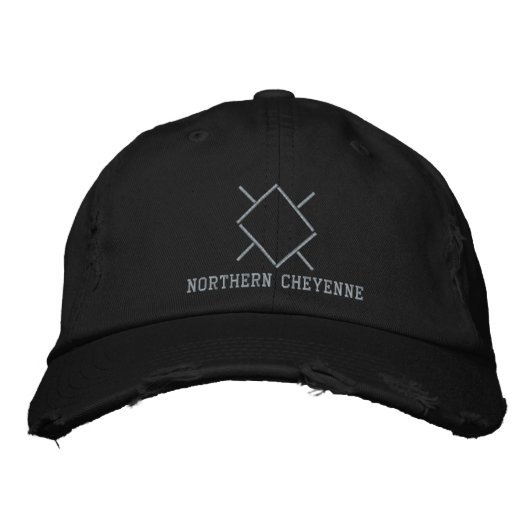 Casquette Brodée Cheyenne du Nord (Devant)