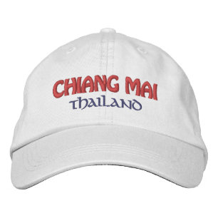 Casquette Brodée Chiang Mai, Thaïlande