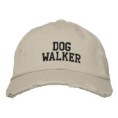 Casquette Brodée Chien Walker (Devant)