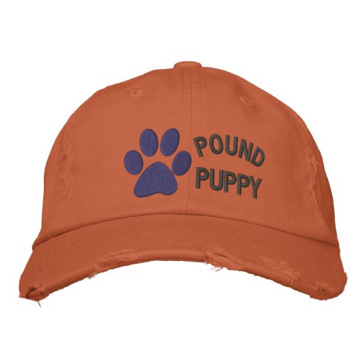 Casquette Brodée Chiot (Devant)