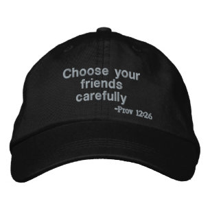 Casquette Brodée Choisissez vos amis