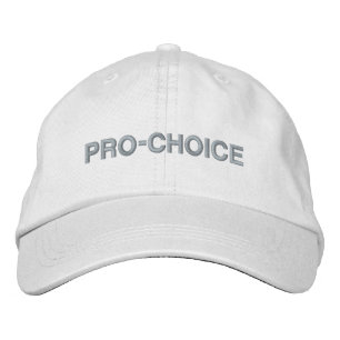 Casquette Brodée Choix Pro rose blanc personnalisable minimaliste m
