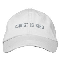 Christ est roi avec croix