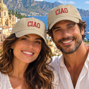 Casquette brodée Ciao