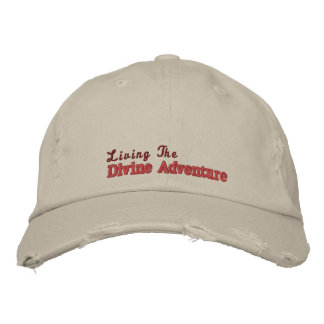 Casquette Brodée Citation d'aventure divine motivationnelle rose Ru