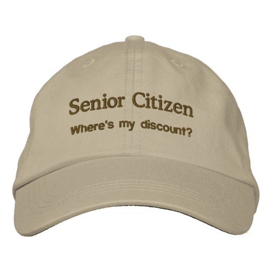 Casquette Brodée Citoyen senior (Devant)